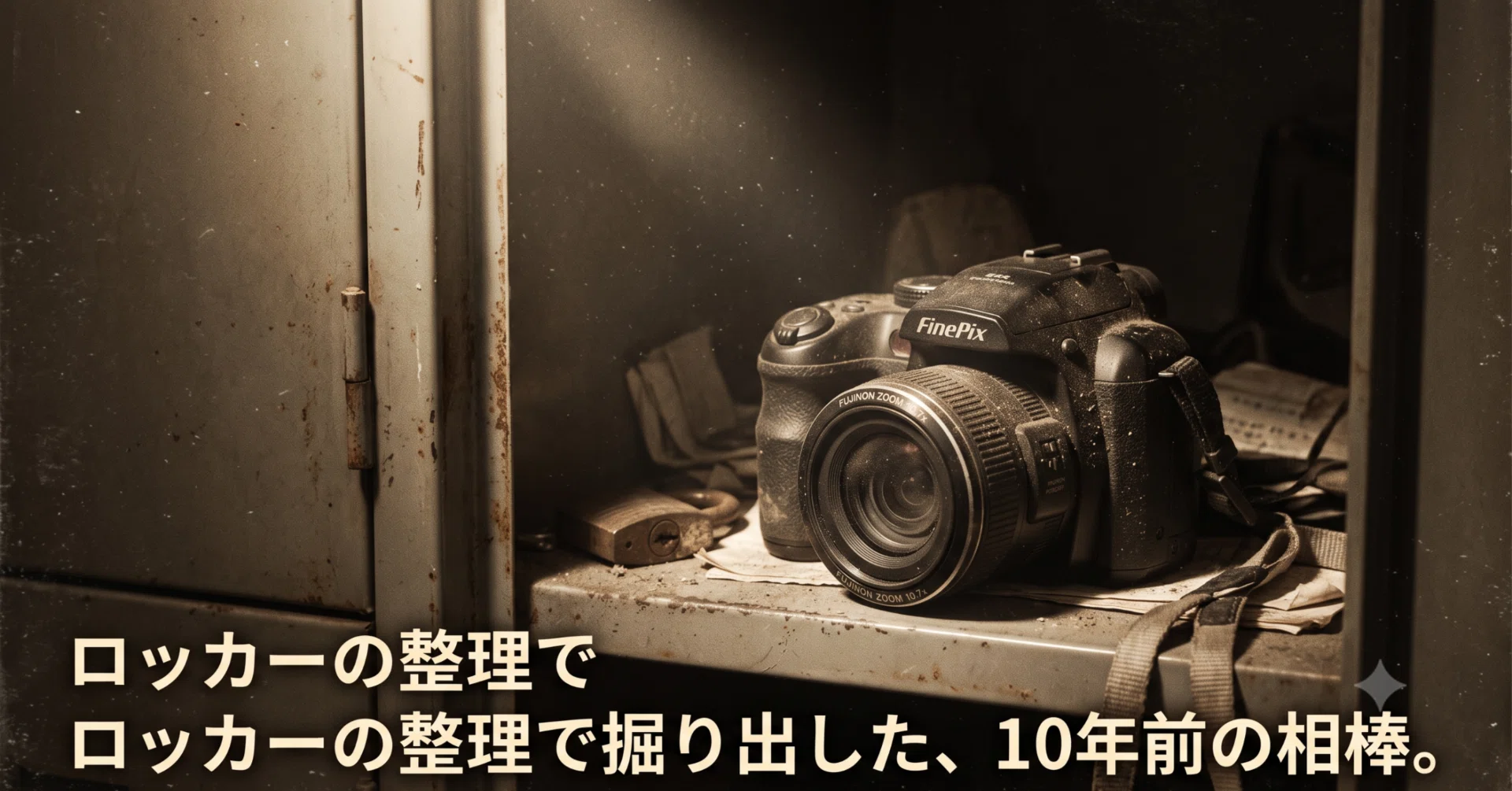 職場で見つけたクラシックなデジカメの話｜ともかつのノート