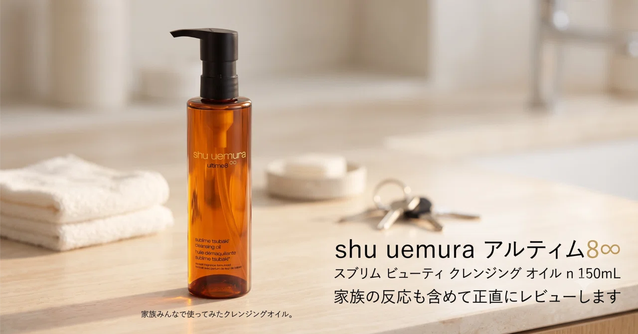 shu uemura ultime8∞ sublime beauty cleansing oil n 150mL: An