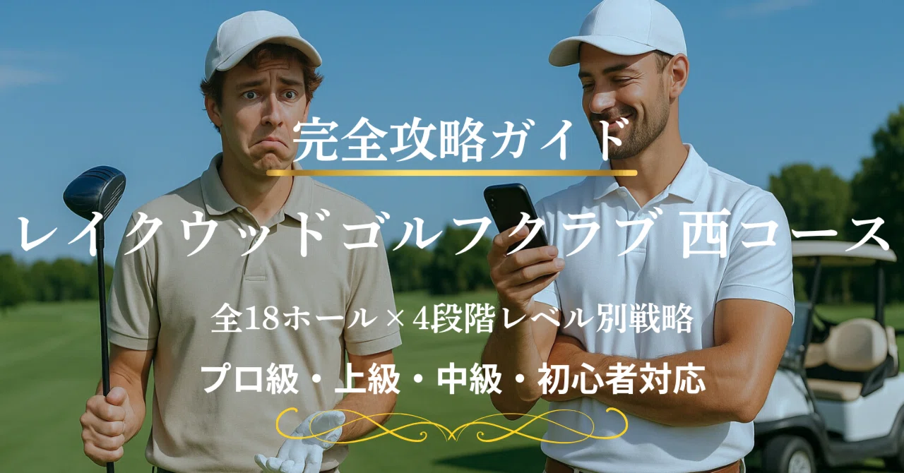 レイクウッドゴルフクラブ 西コース 完全攻略ガイド｜週末キャディ