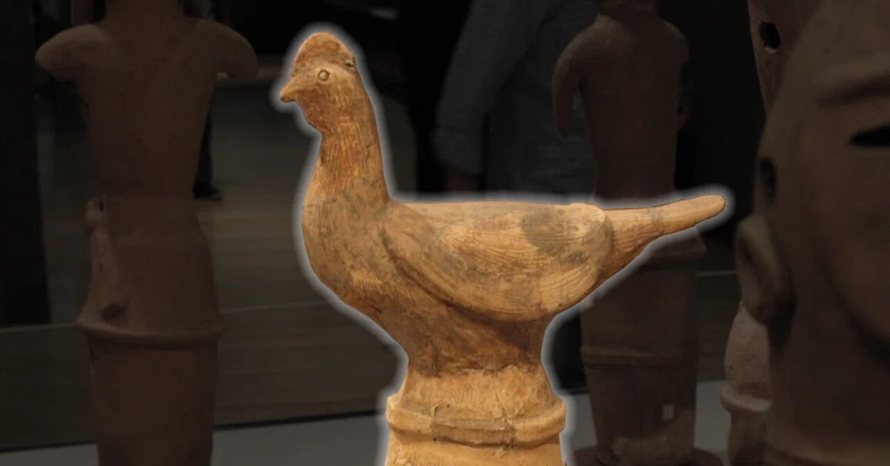 ただ今展示中⑭《鶏形埴輪》古墳時代・6世紀、東京国立博物館｜毎日