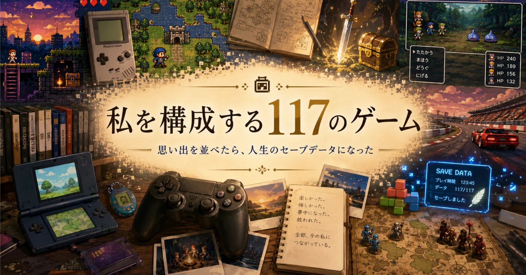 私を構成する117のゲーム——好きだった作品を並べてみた｜ますとんぐ