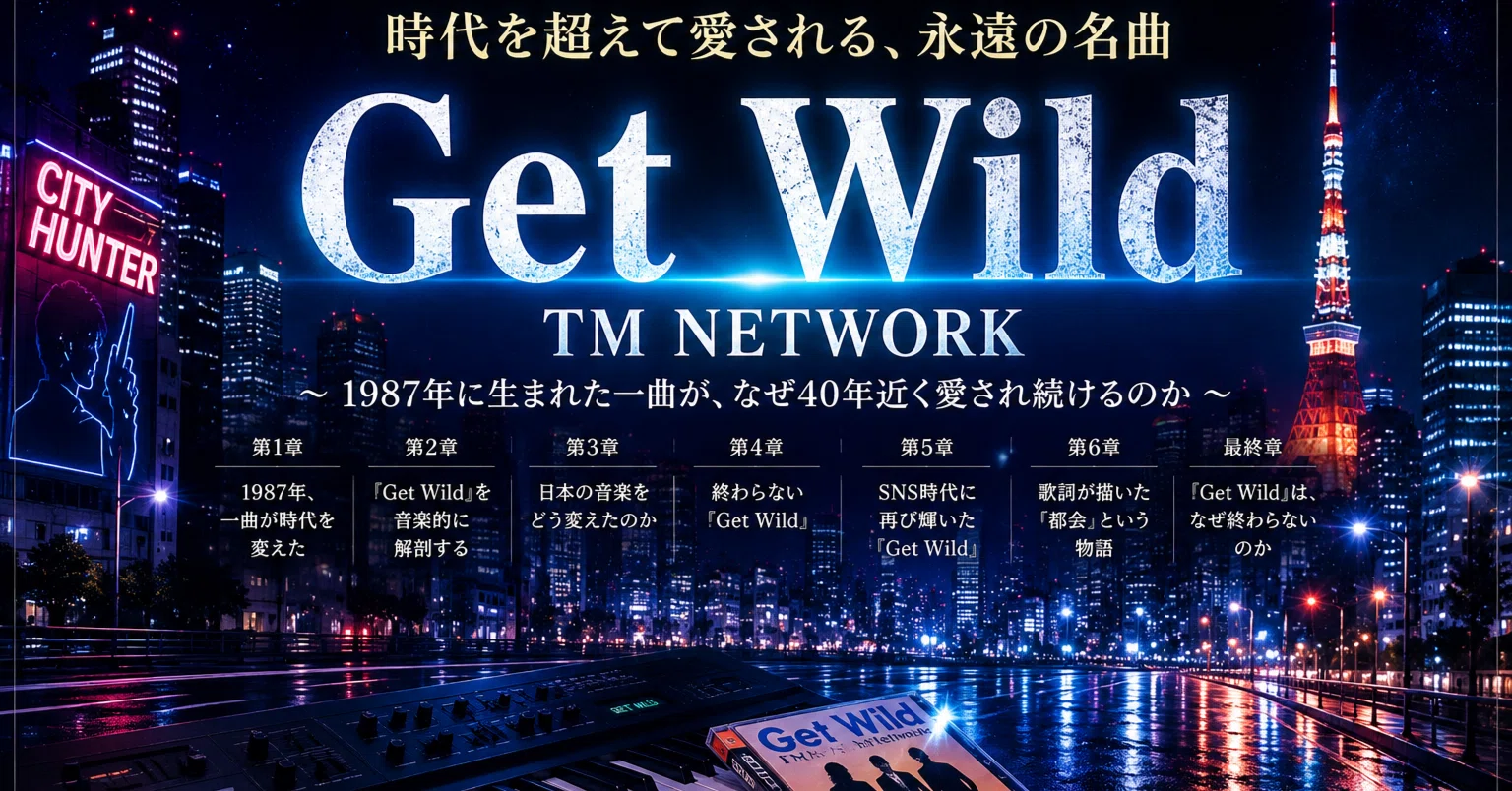 Get Wildは、なぜ40年近く愛され続けるのか。～TM NETWORKと小室哲哉が