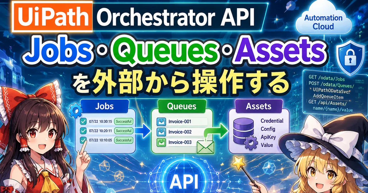 UiPath | Orchestrator (Schedules/Queues) | API/OData | Orchestrator API ...