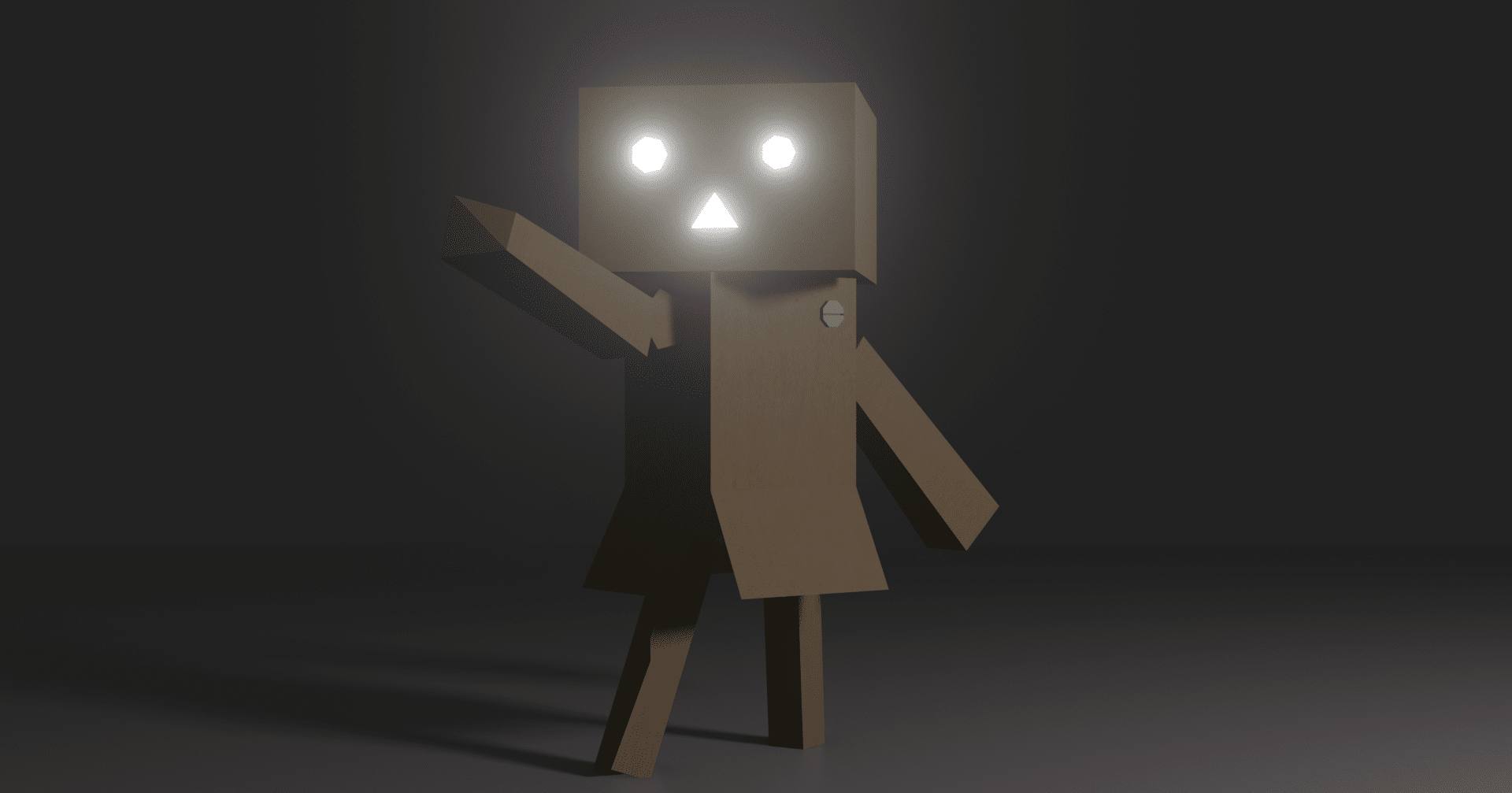 30分でできる〉blenderで自由に動かせるだんぼー君(もどき)を作ろう！(vrchatでも使えるよ！)【３：モデリング】｜海月