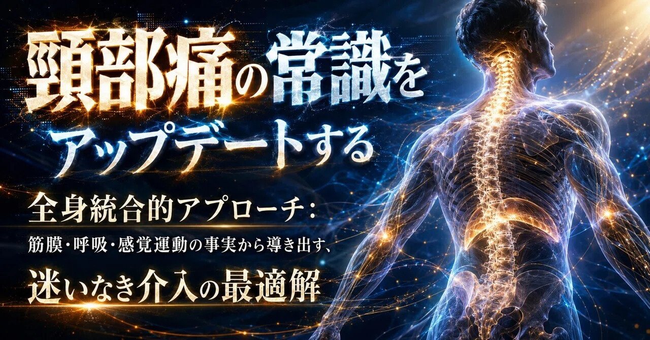 hanako64様 「頸部の緩和」浅筋膜シリンダーと運動シリンダーへの