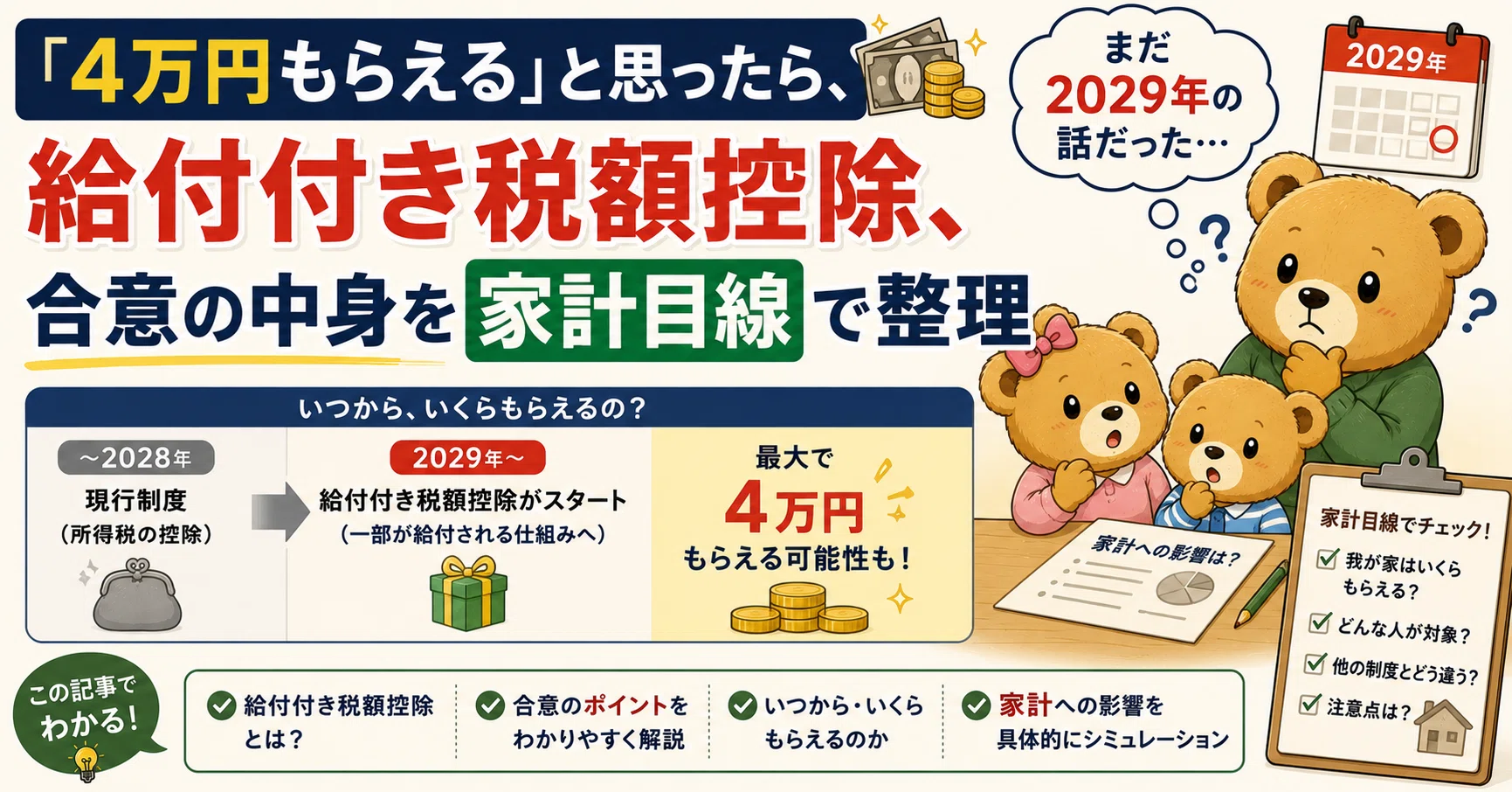 4万円給付金 いつ もらえる 最新