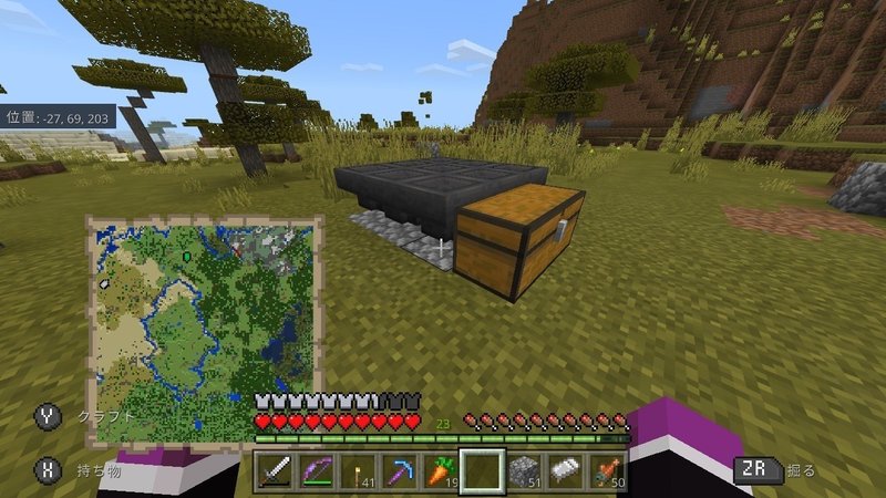 ゴーレムトラップ 村からの距離 マイクラ