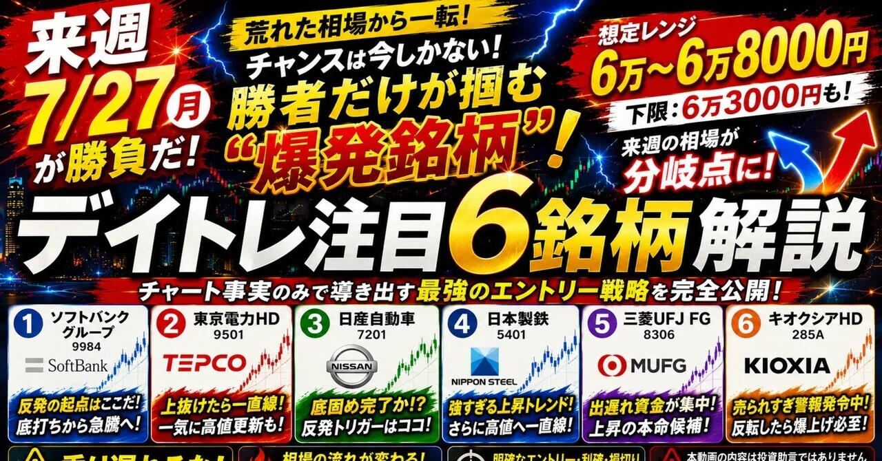 デイトレ おすすめ 銘柄