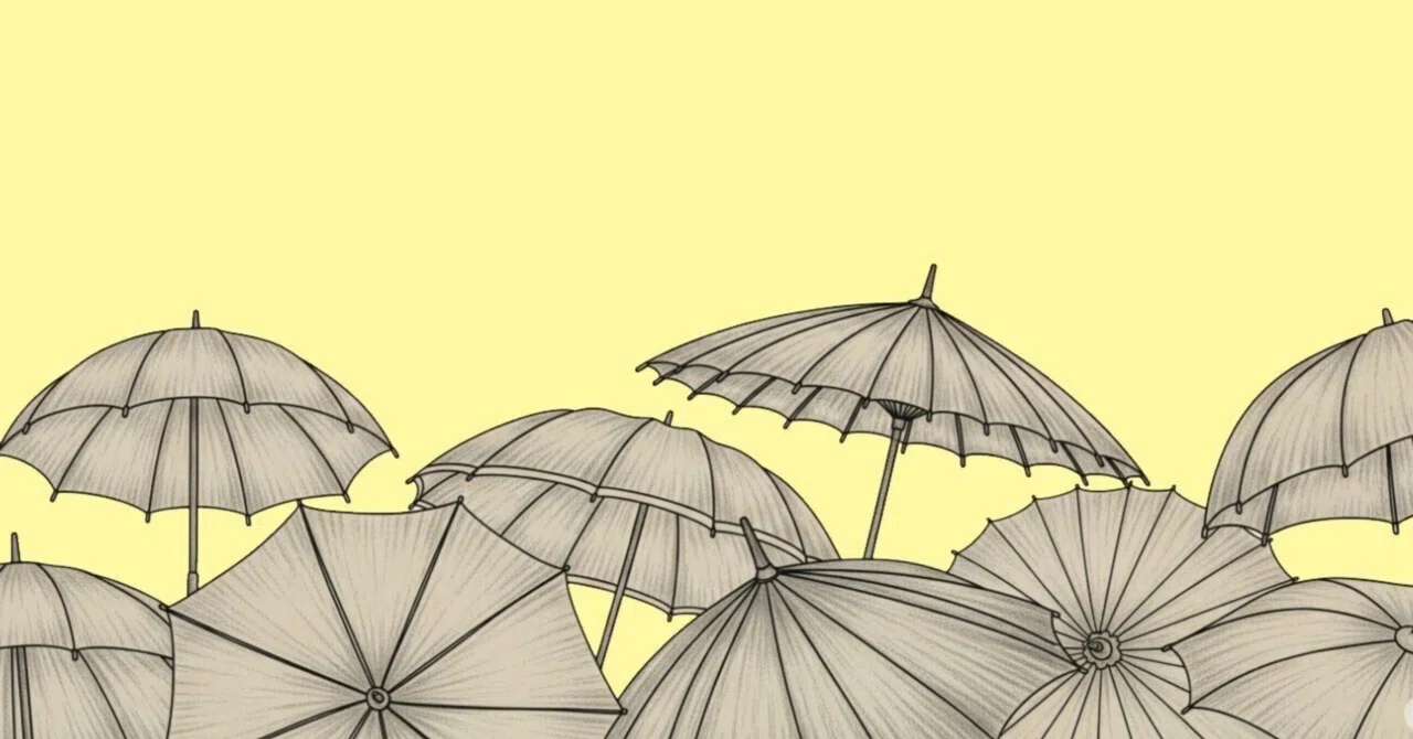【Hot Summer Parasols & Rainy Day Folding Umbrellas: Velcro Fastener ...