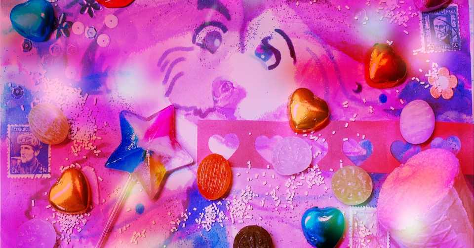 インスタ映え必須 駄菓子を使って自作のイラストを彩ろう 小林アカリ 偽 Note