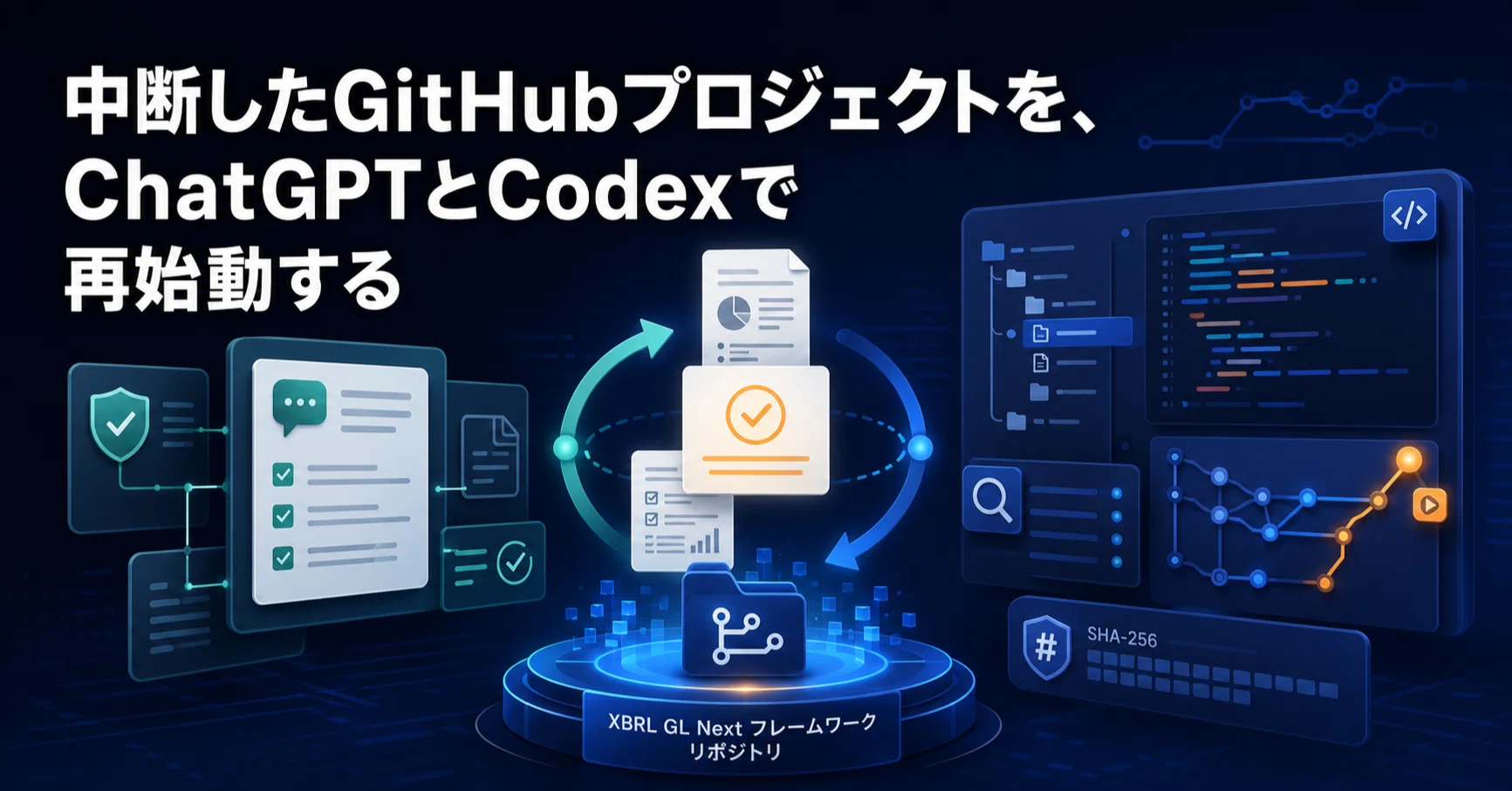 中断したGitHubプロジェクトを、ChatGPTとCodexで再始動する｜三分一