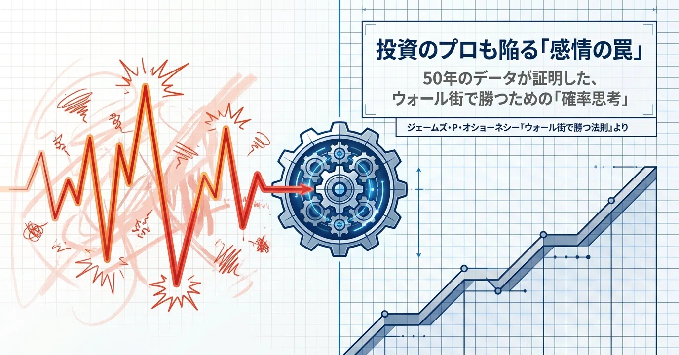 投資のプロも陥る「感情の罠」とは？名著『ウォール街で勝つ法則』を