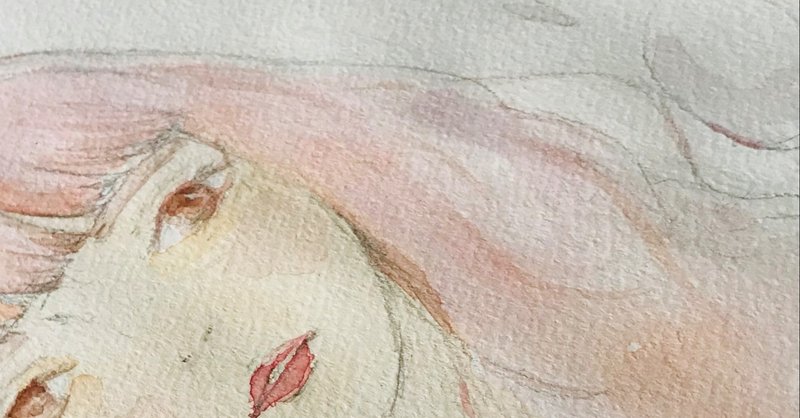 女の子 水彩画 かなざわ Note