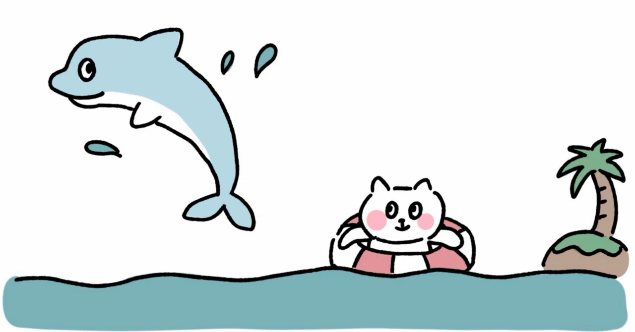 みんフォト用イラスト第18弾｜使いやすい猫イラスト5枚まとめ｜するめ