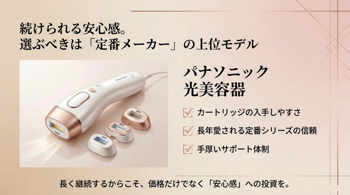 家庭用光美容器の効果：毎日の暮らしを、少し豊かにする