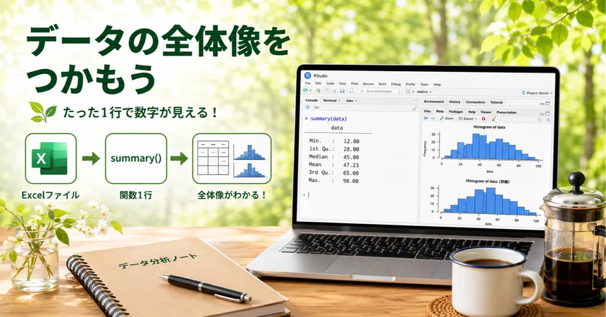 [Data Processing] Grasping the Big Picture with a Single line of ...