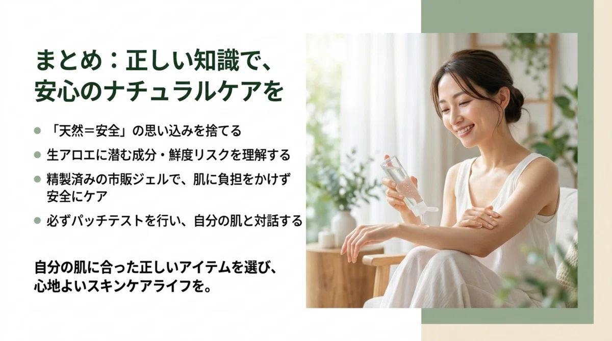 アロエ：もっと美容アイテムを探すなら