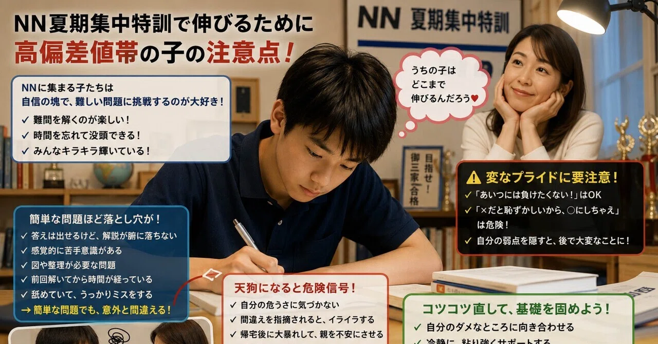 中学受験】早稲アカ『NN夏期集中特訓』の盲点 ｜坂田幸司教育研究所