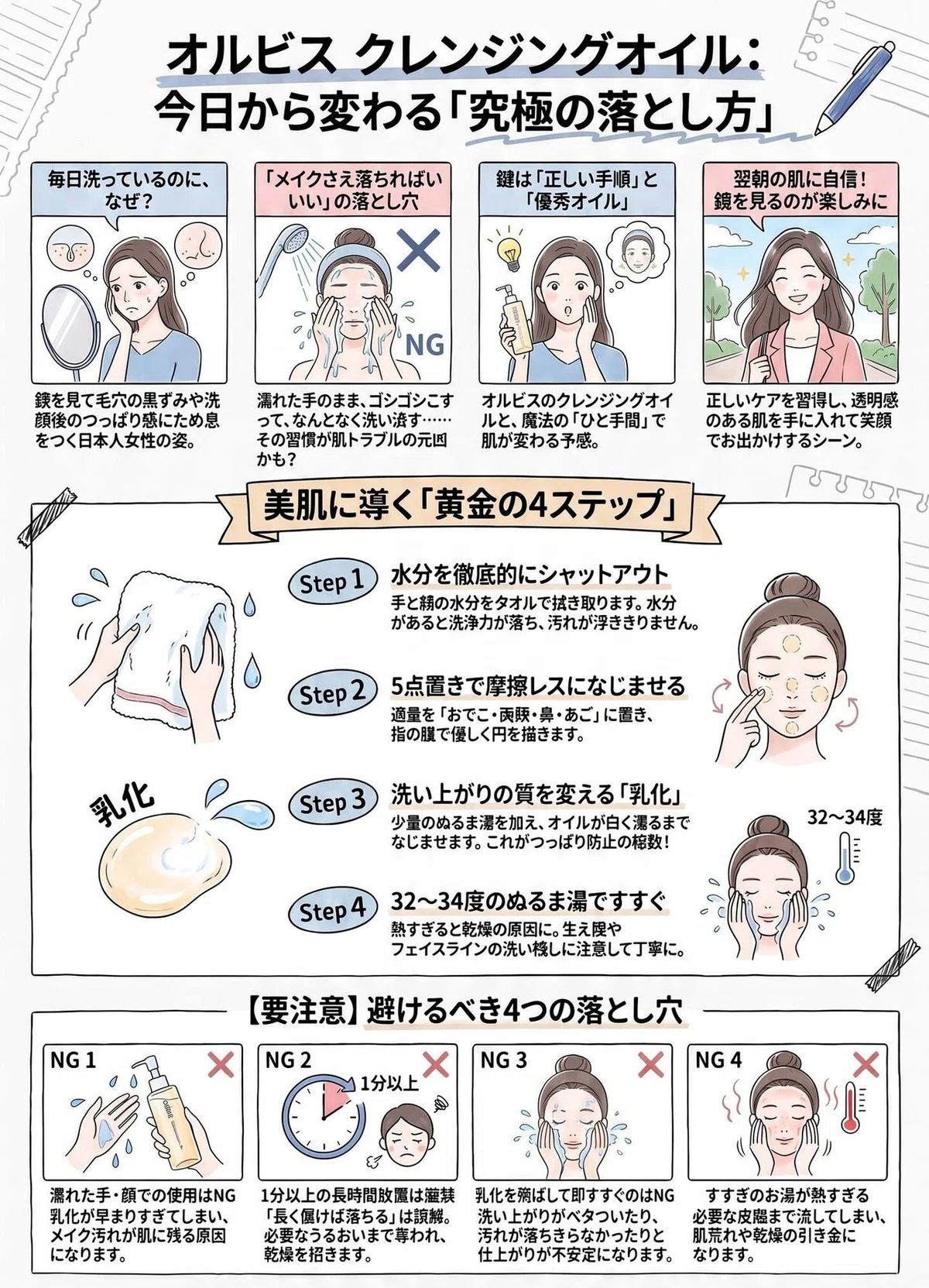 オルビスの要点をまとめたインフォグラフィック