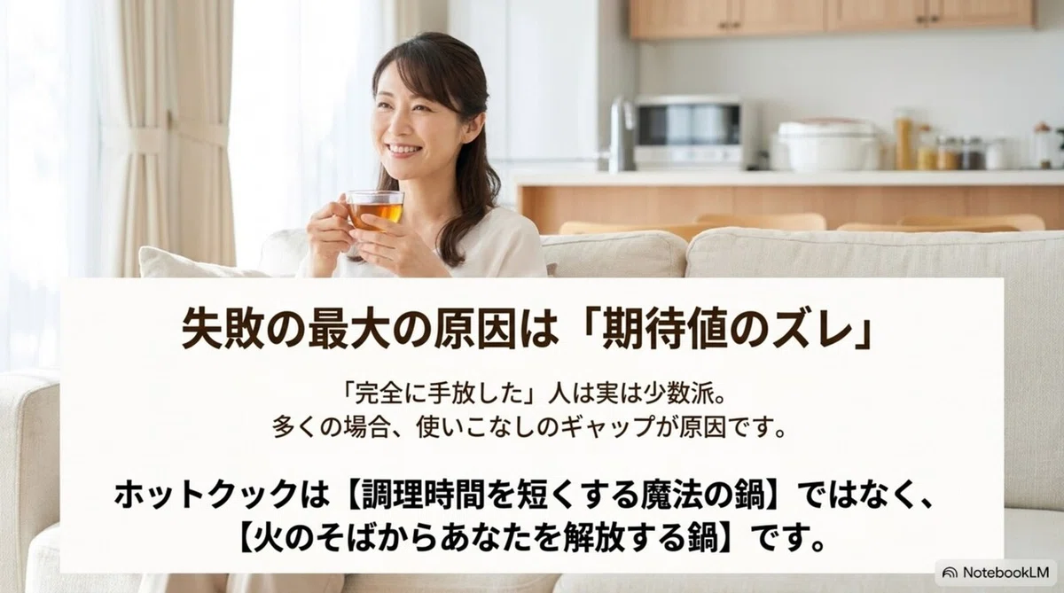 ホットクックをやめなかった人が実感する火を使わない安心感と予約調理のメリット