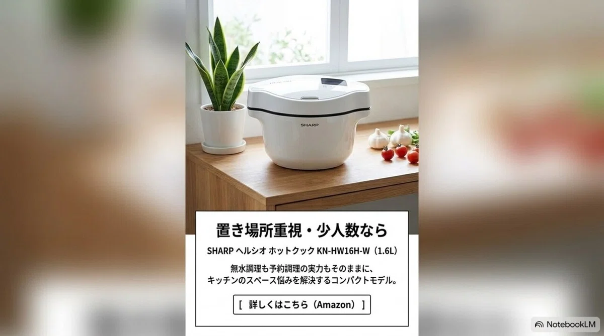 ホットクックで作った料理を家族で囲む食卓の様子