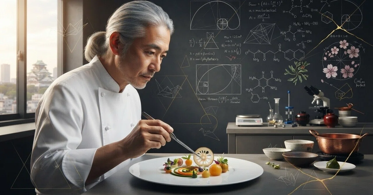 数学と生命のあいだに料理を置く― 米田肇とHAJIME、大阪から世界の構造
