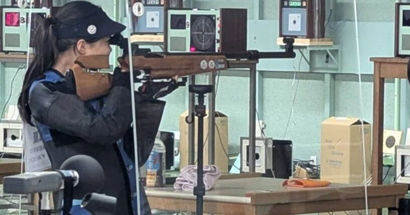 【星林高校】全日本スポーツ射撃競技選手権大会に本校生徒が出場しました