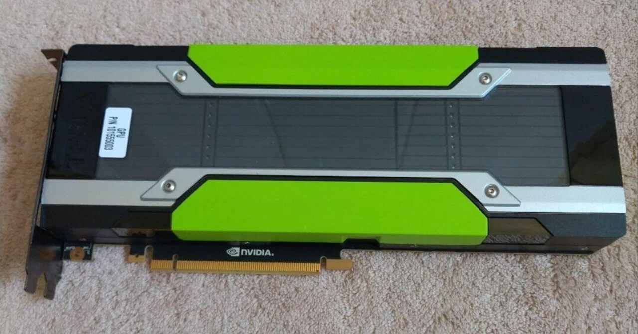 本日見つけた掘り出し物】【現役OK】Nvidia Tesla P100 16GB PCIe 動作