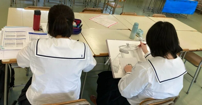 【〈美術室から〉美大・芸大を目指す生徒たちの夏！実技補習がスタート！】海南高校海南校舎