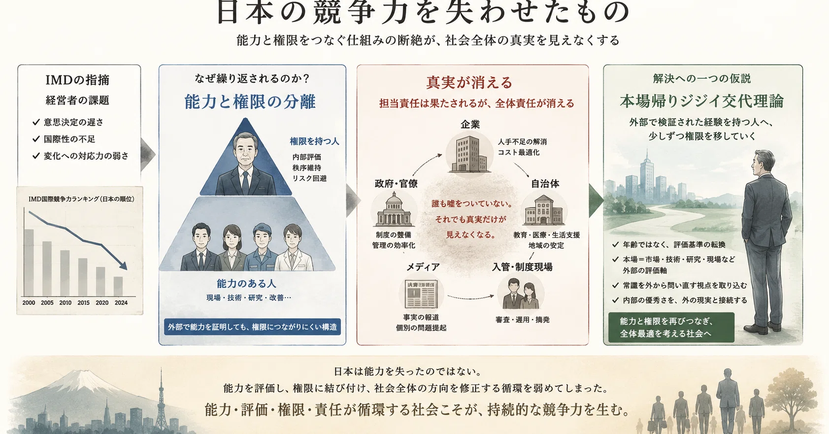 日本の競争力を失わせたもの｜三上新