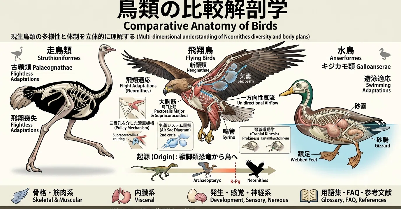 鳥類の比較解剖学｜platypus2000jp