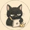 王様記録係の猫🐈‍⬛