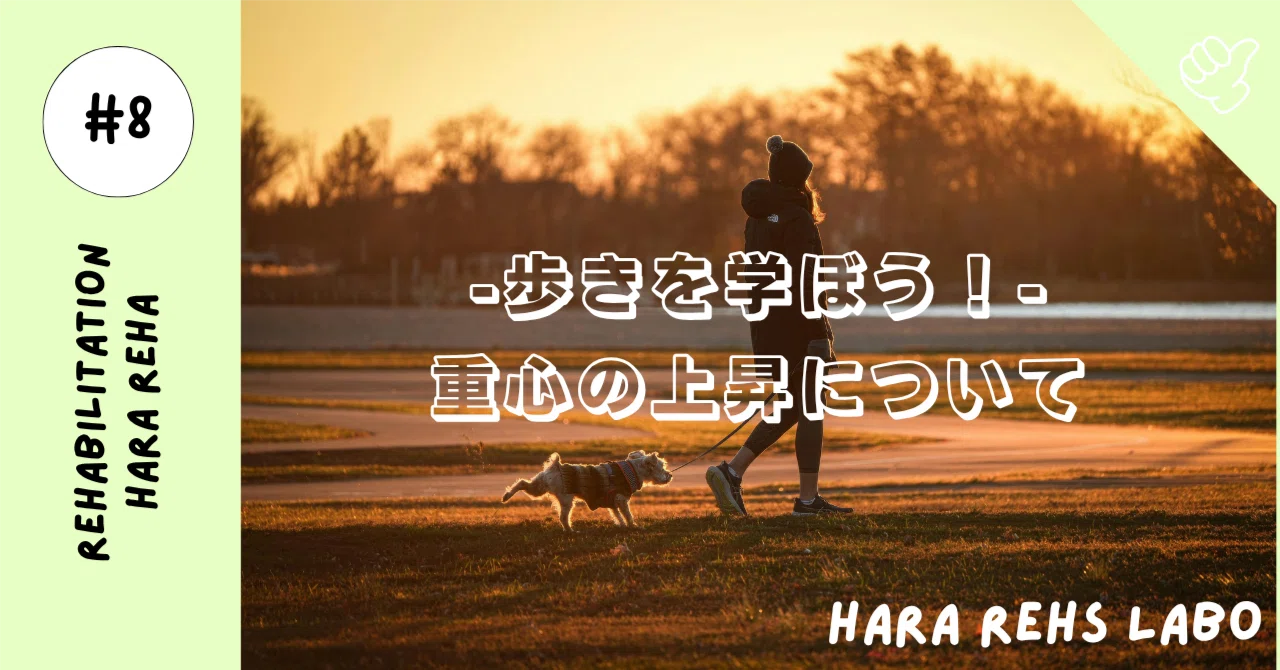 【中古】 脳卒中でも歩けます 歩行を一緒に学ぼう！！［⑧重心の上昇］｜はらリハ【自費リハビリ