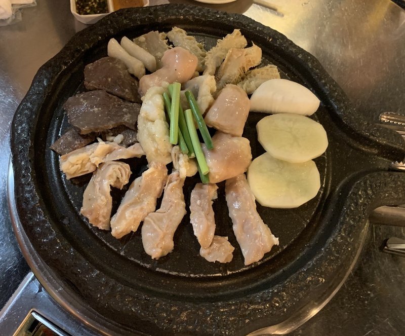 グルメオンラインサロン 新大久保で韓国のホルモンと豚の を食べ尽くす りゃんずマルチリンガル Note