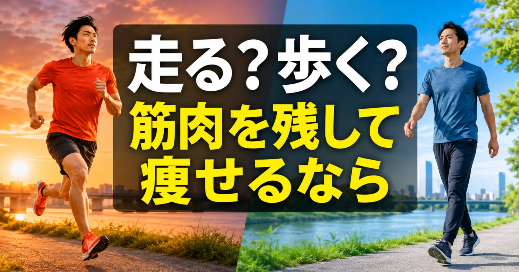 歩く と 走る どっち が 痩せる