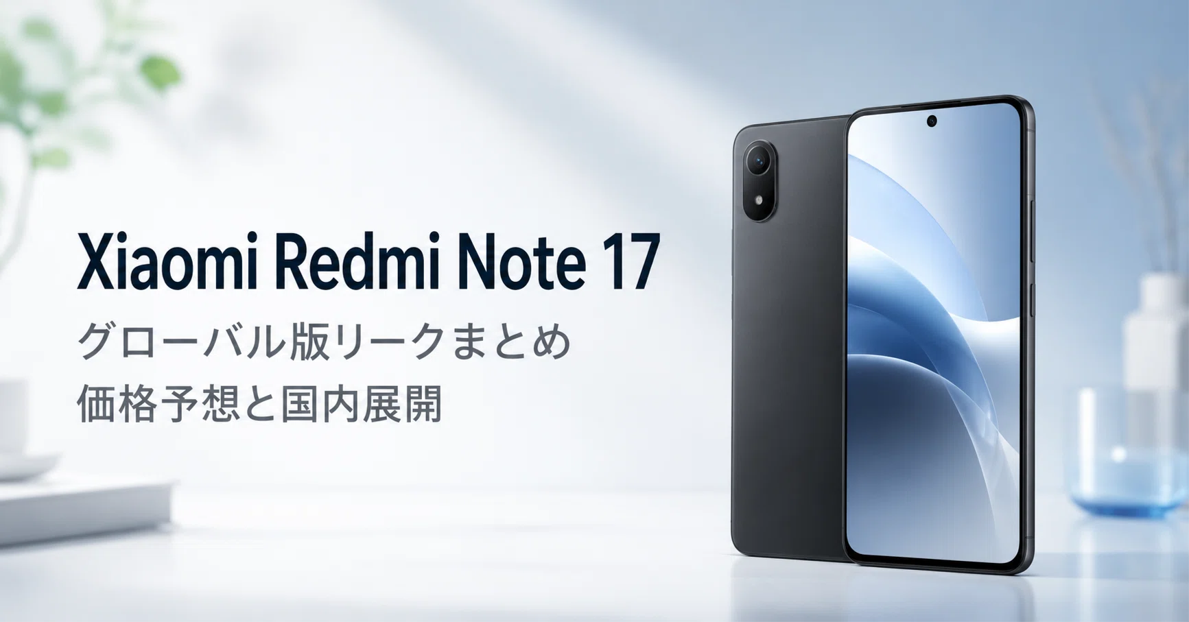 Xiaomi Redmi Note 17シリーズ グローバル版のリーク・噂まとめ 価格