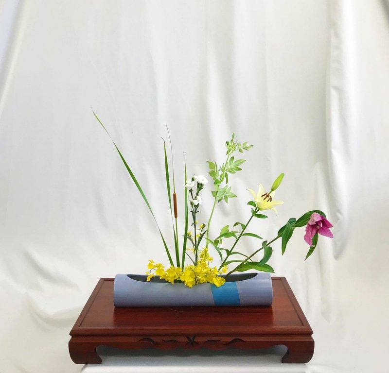 いけばなお稽古日記 自由花における作品の大きさの基準について 田中俊行 Note