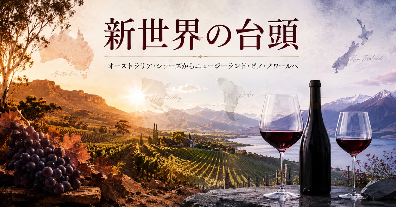 WineNote(04) | 新世界の台頭：オーストラリア・シラーズから