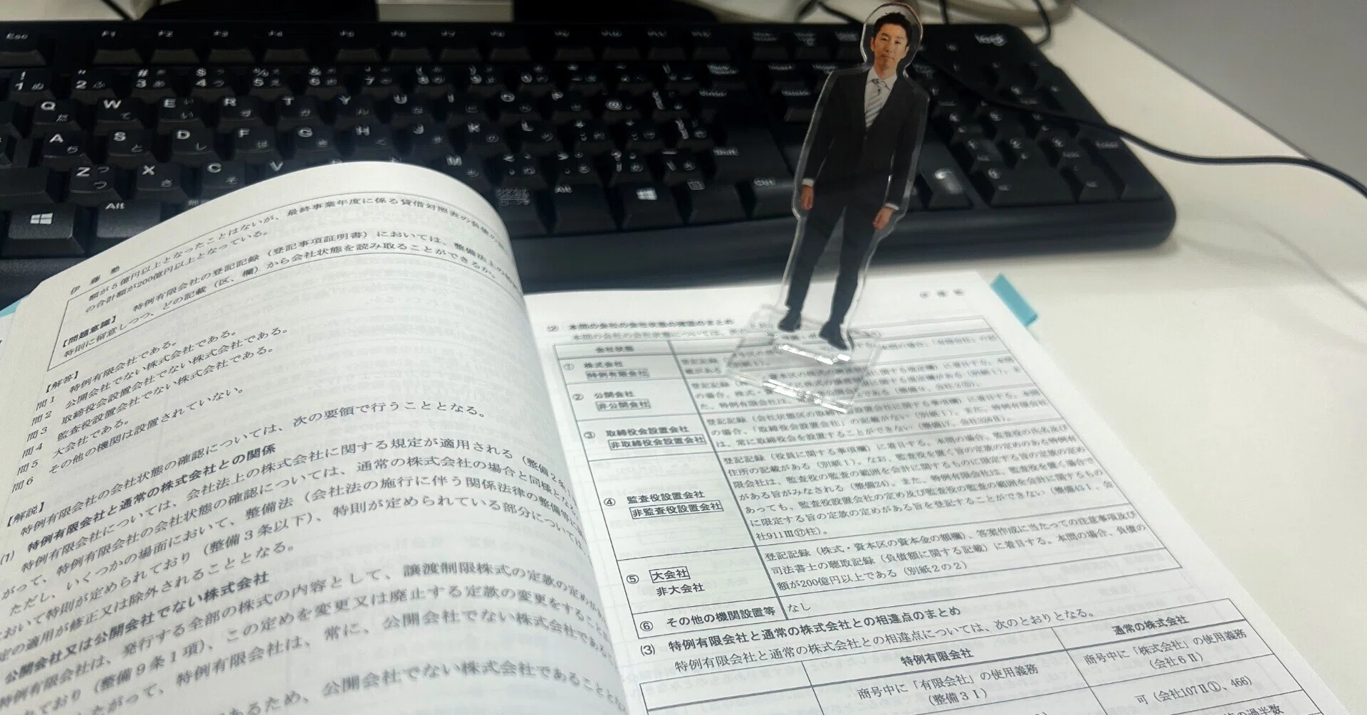 中のひと』のこだわり。【ケーススタディ記述式（商業登記法）教材制作