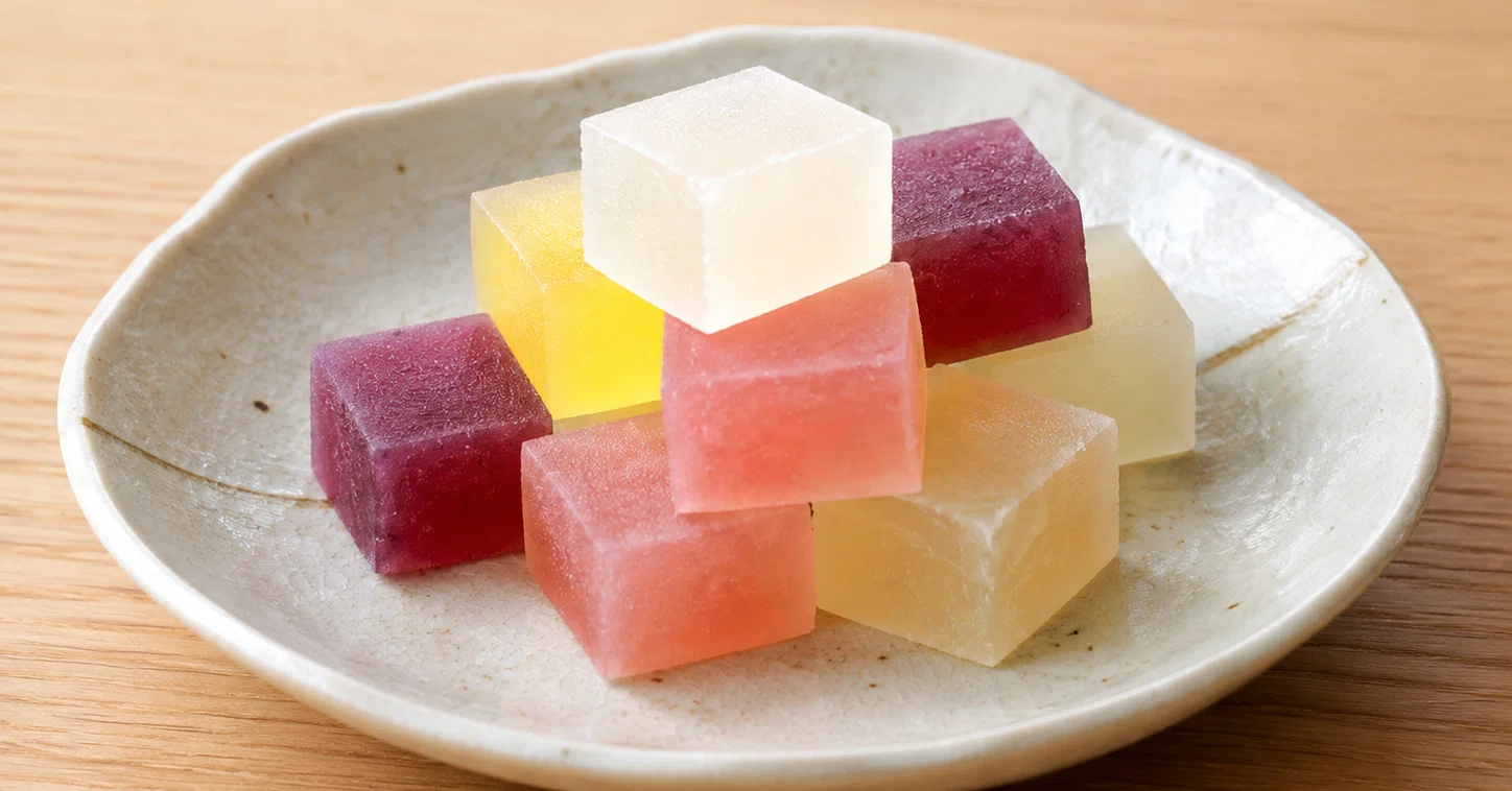 食べる宝石に一目惚れ｜京都・鶴屋光信の「琥珀糖」と夏の午後｜あつこ