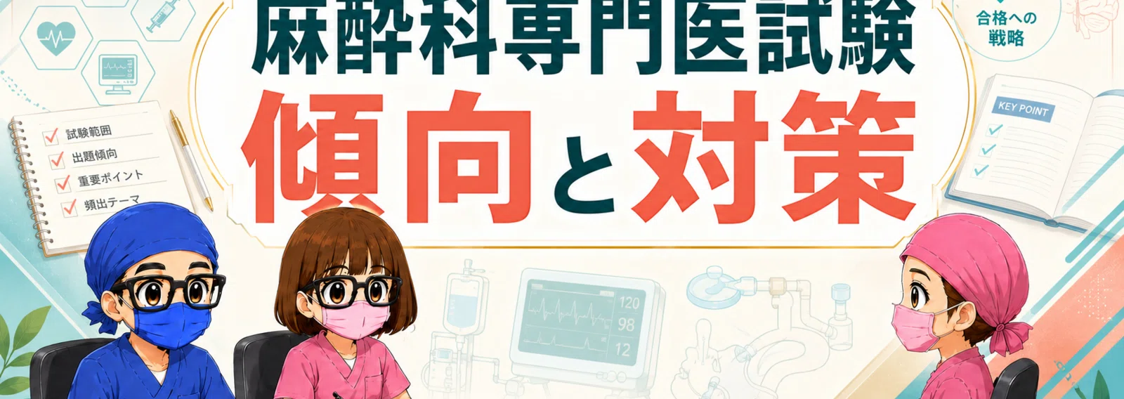 さらりーまん麻酔科医 | 麻酔科専門医試験対策•周術期管理チーム・青本
