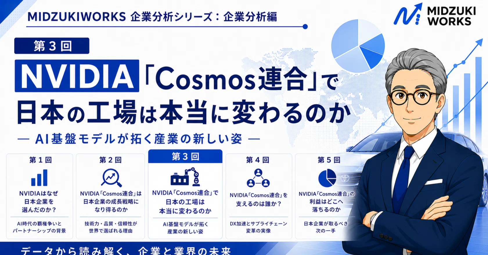 第3回 NVIDIA「Cosmos連合」で日本の工場は本当に変わるのかー富士通