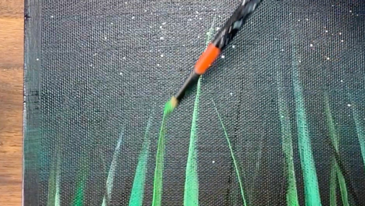 アクリル絵の具を使用した 夏夜のホタル の描き方 初心者が簡単に絵を描く方法 Junya Art Note アクリル絵の具を使用した 夏夜のホタル の描き方 初心者が簡単に絵を描く方法 Junya Art Note