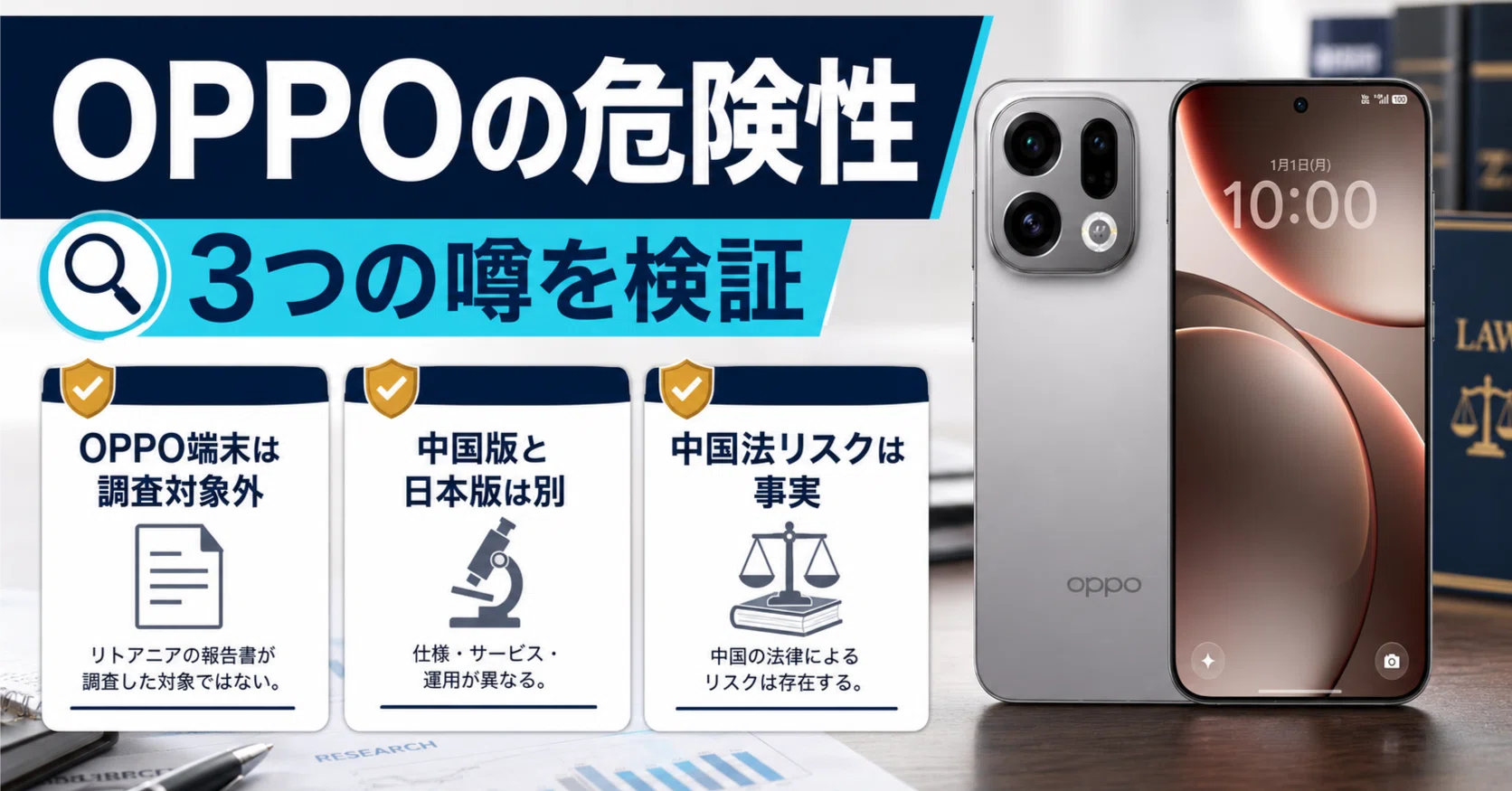 OPPOスマホの危険性はどこまで本当？3つの噂の真相と安全な選び方を