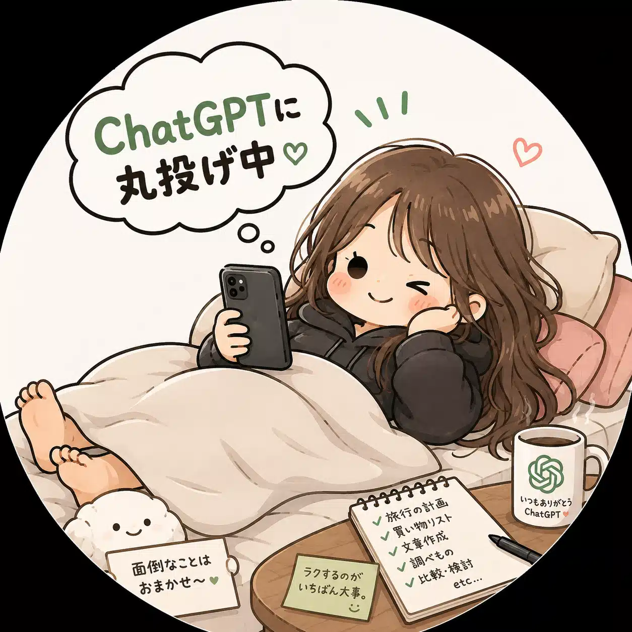 丸投げちゃん｜ChatGPT人体実験