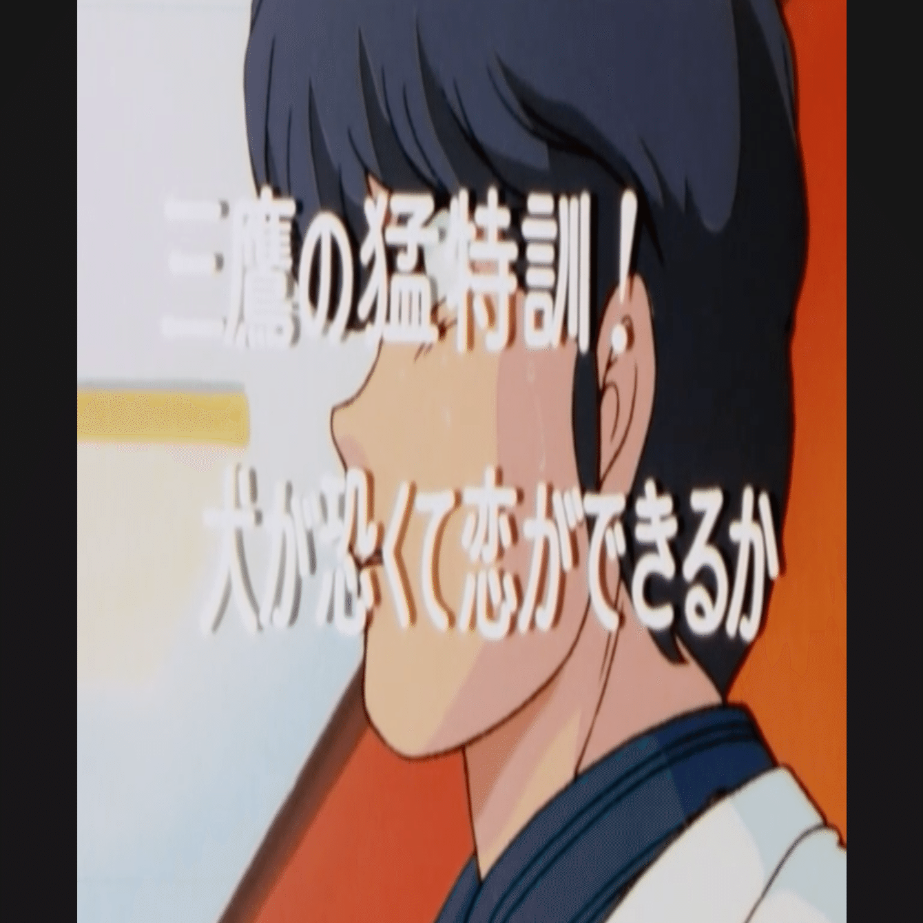 めぞん一刻 アニメ マンガ比較 第四十九話 三鷹の猛特訓 犬が怖くて恋ができるか いっちょさん Note