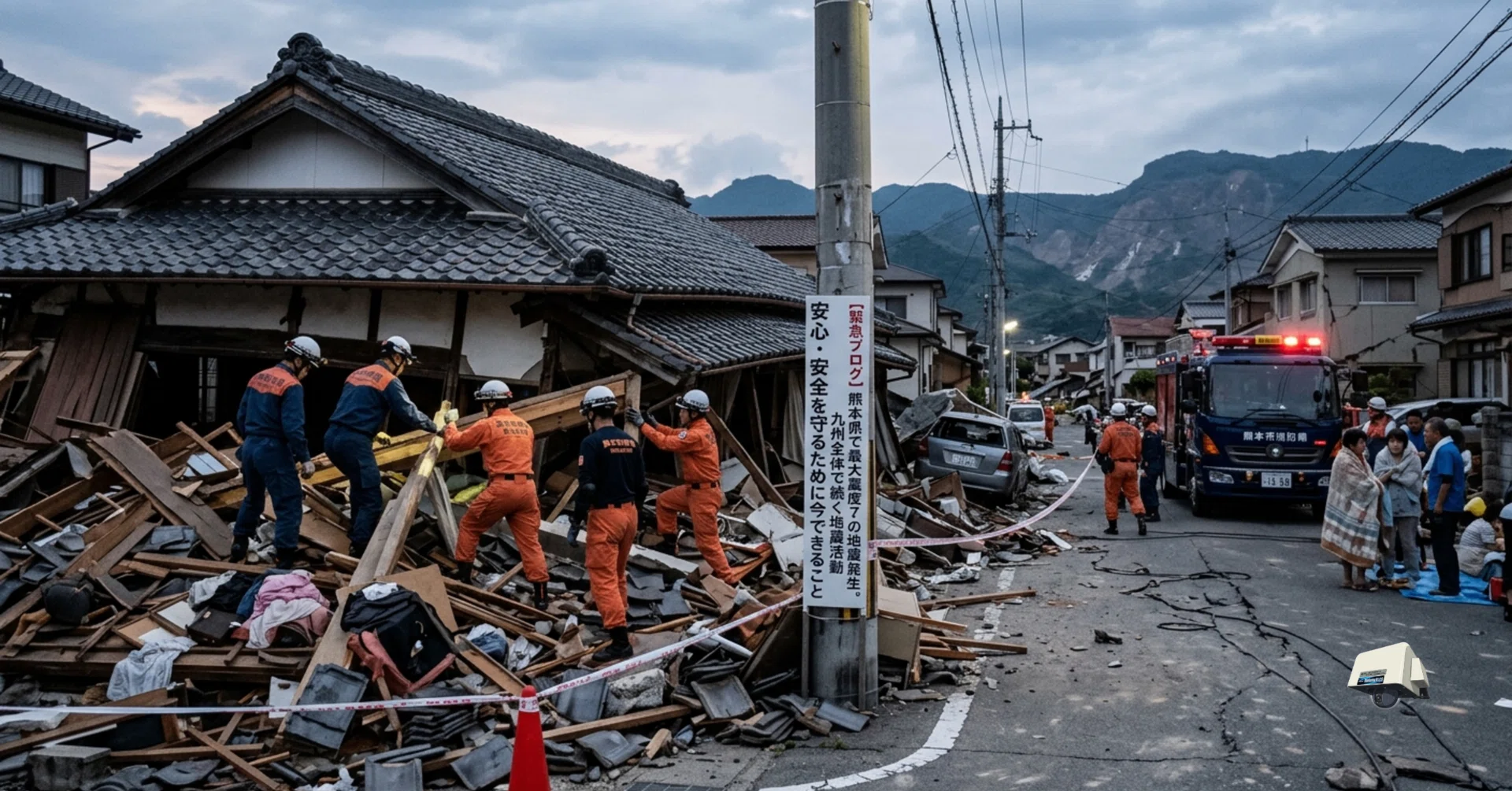 地震はまだ終わっていない？熊本県震度7から考える防災と安全対策