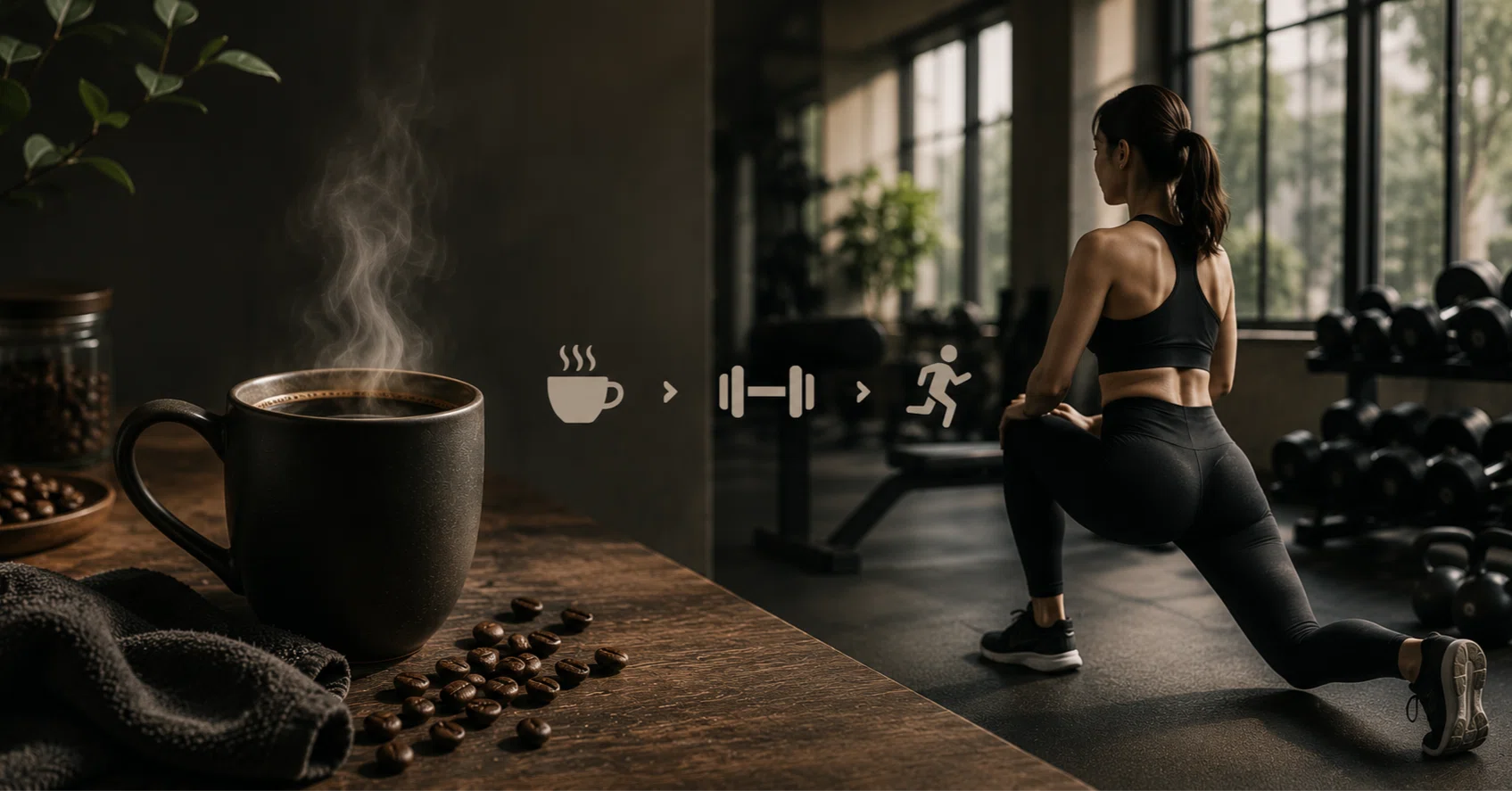 運動 前 に コーヒー