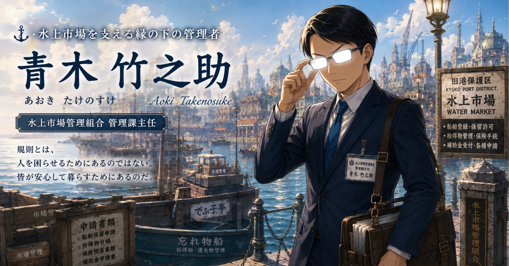 青木 竹之助｜ジャパロニア大帝国物語