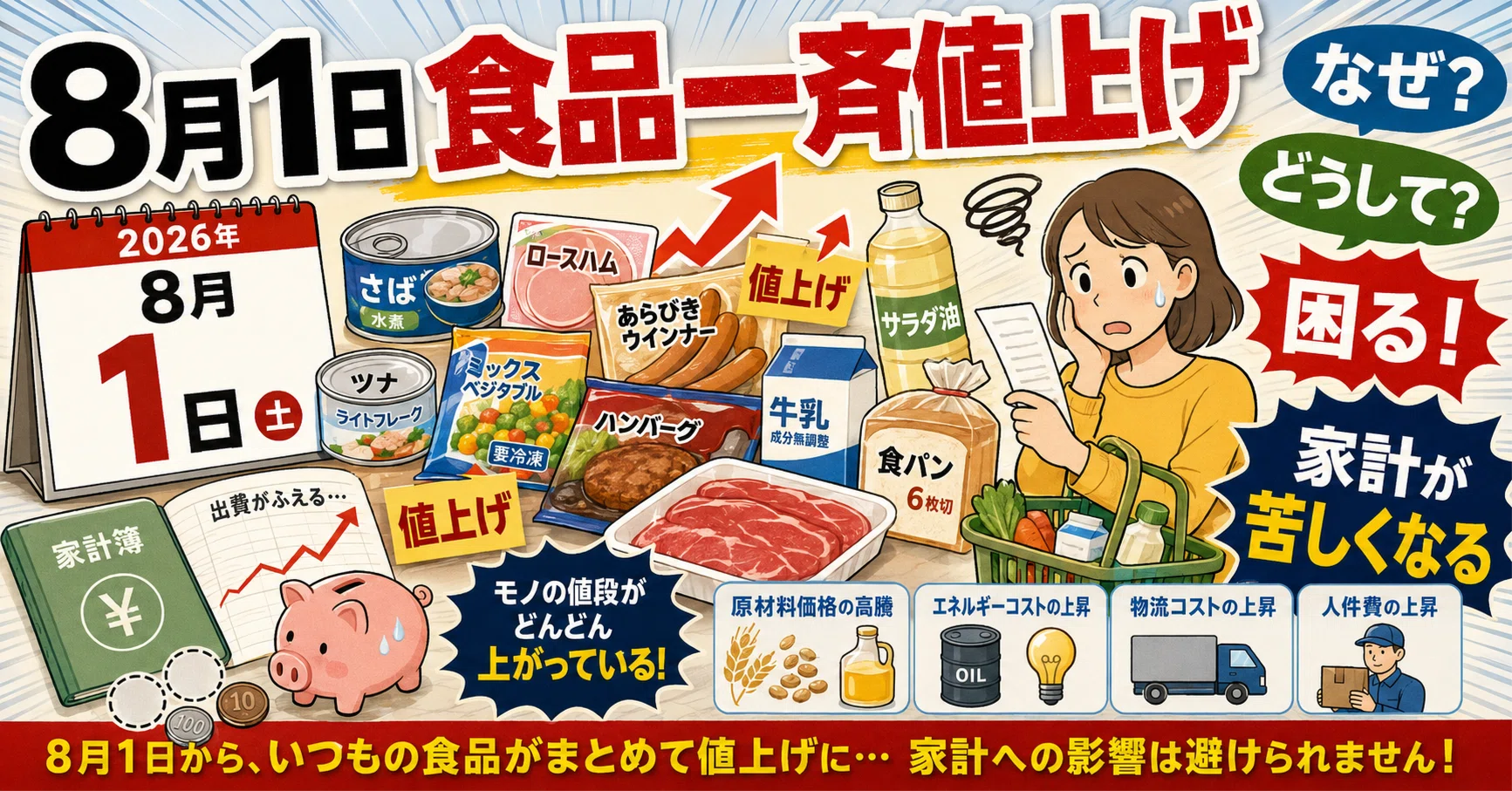 値上がり なぜ